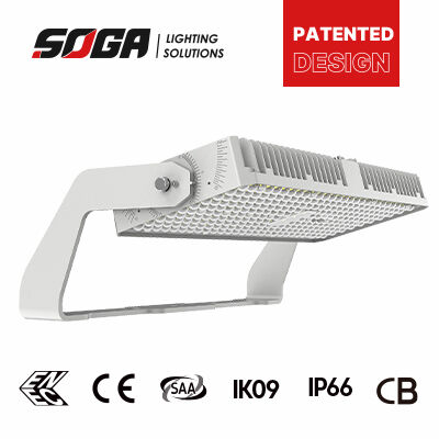 Lắp đặt 1 chiếc Ốc vít φ20 với vòng đệm Đèn LED chiếu sáng thể thao trong nhà có trình điều khiển MOSO và LED Osram Samsung cho hiệu suất